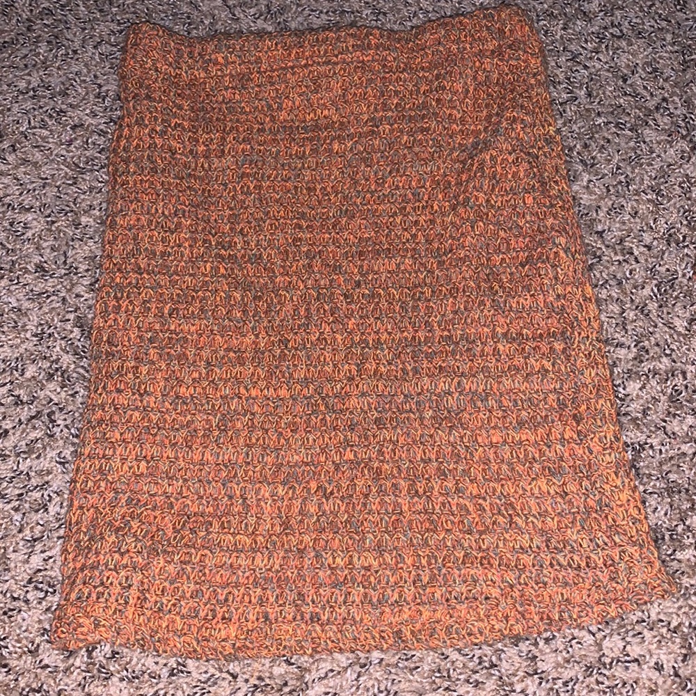 Two piece knitt orange set